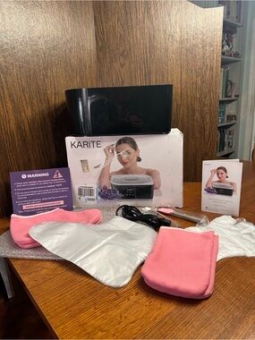 Karite Hand & Foot Paraffin Wax Warmer Kit - Professional Home Spa